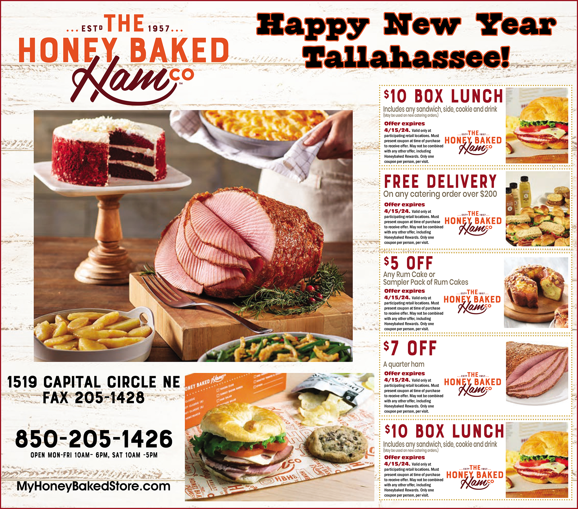 Honey Baked Ham Co AD MAX Coupons